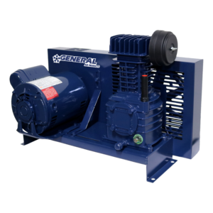 Lubricated Base Mount Fire Protection Air Compressors