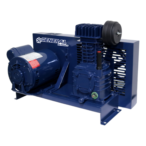 Lubricated Base Mount Fire Protection Air Compressors