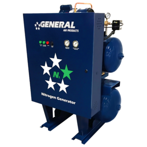 a blue general air products nitrogen generator