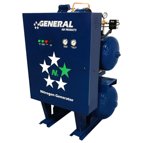a blue general air products nitrogen generator