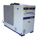 Complete Air cooled chiller with General Air Products logo