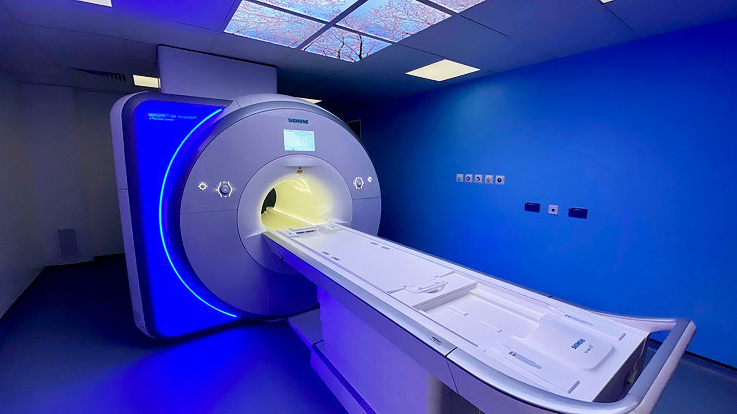 Medical Chiller showing MRI system