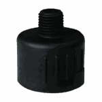 a black plastic item with a screw on top of it