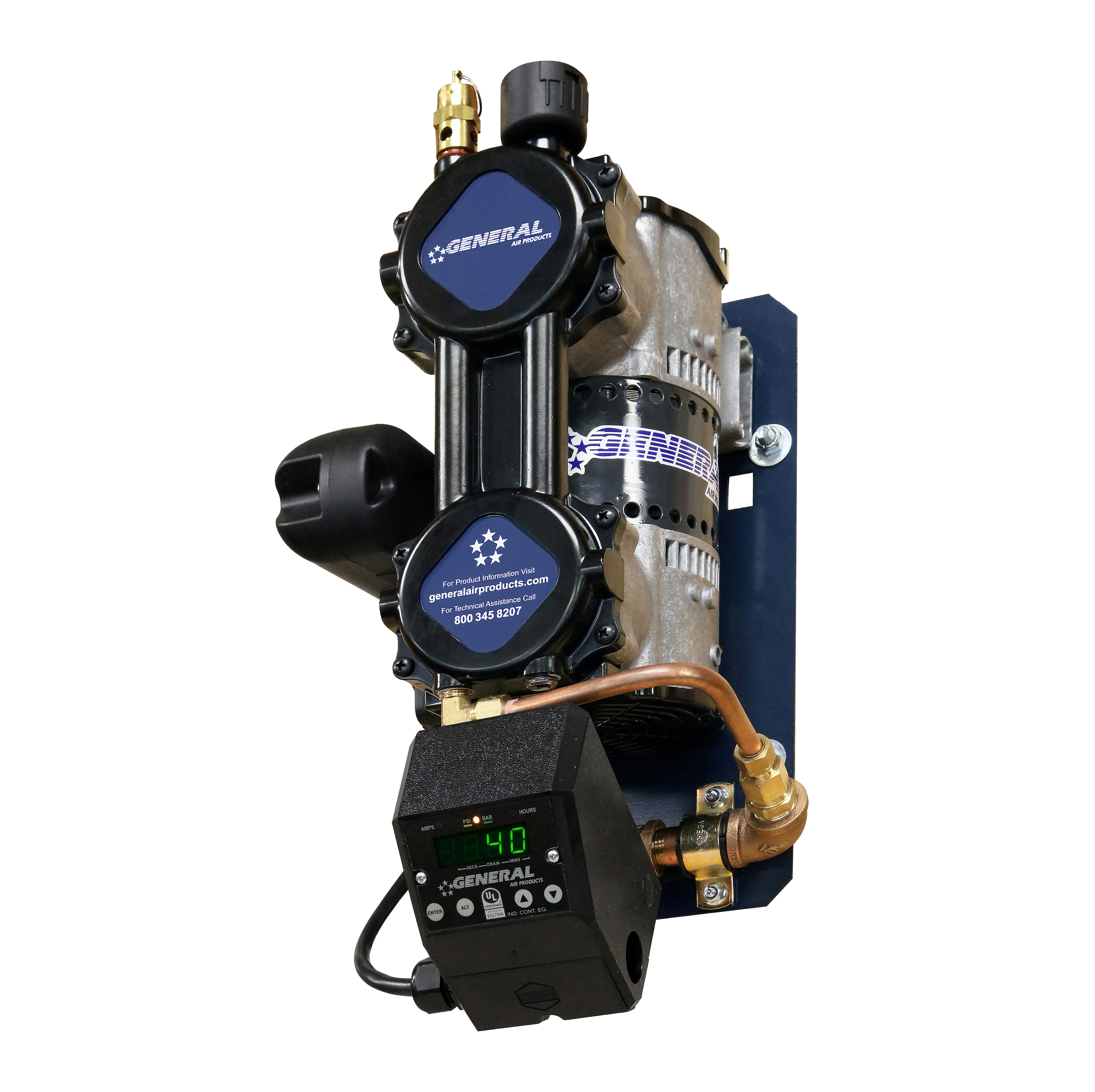 Fire Protection Air Compressor with Digital Pressure Switch