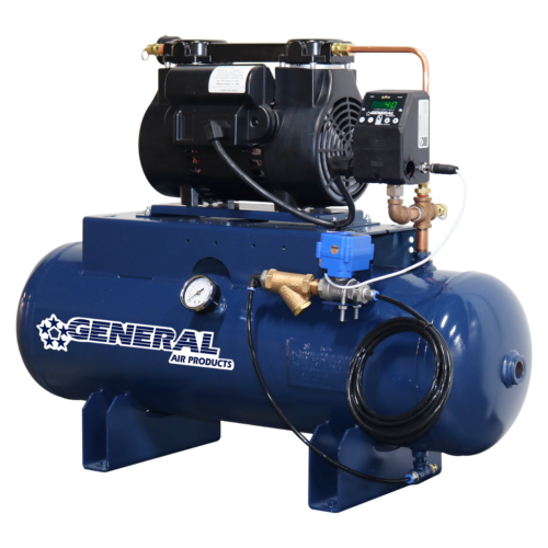 Oil-Less Tank Mount Fire Protection Air Compressors with Digital Pressure Switch