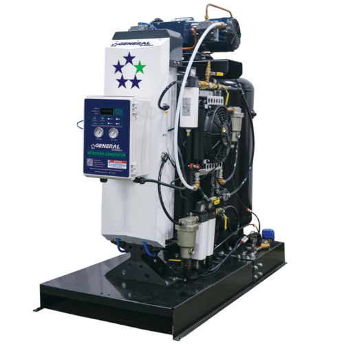 a general machine with three stars on it