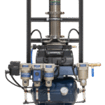 air compressor and vapor pipe shield