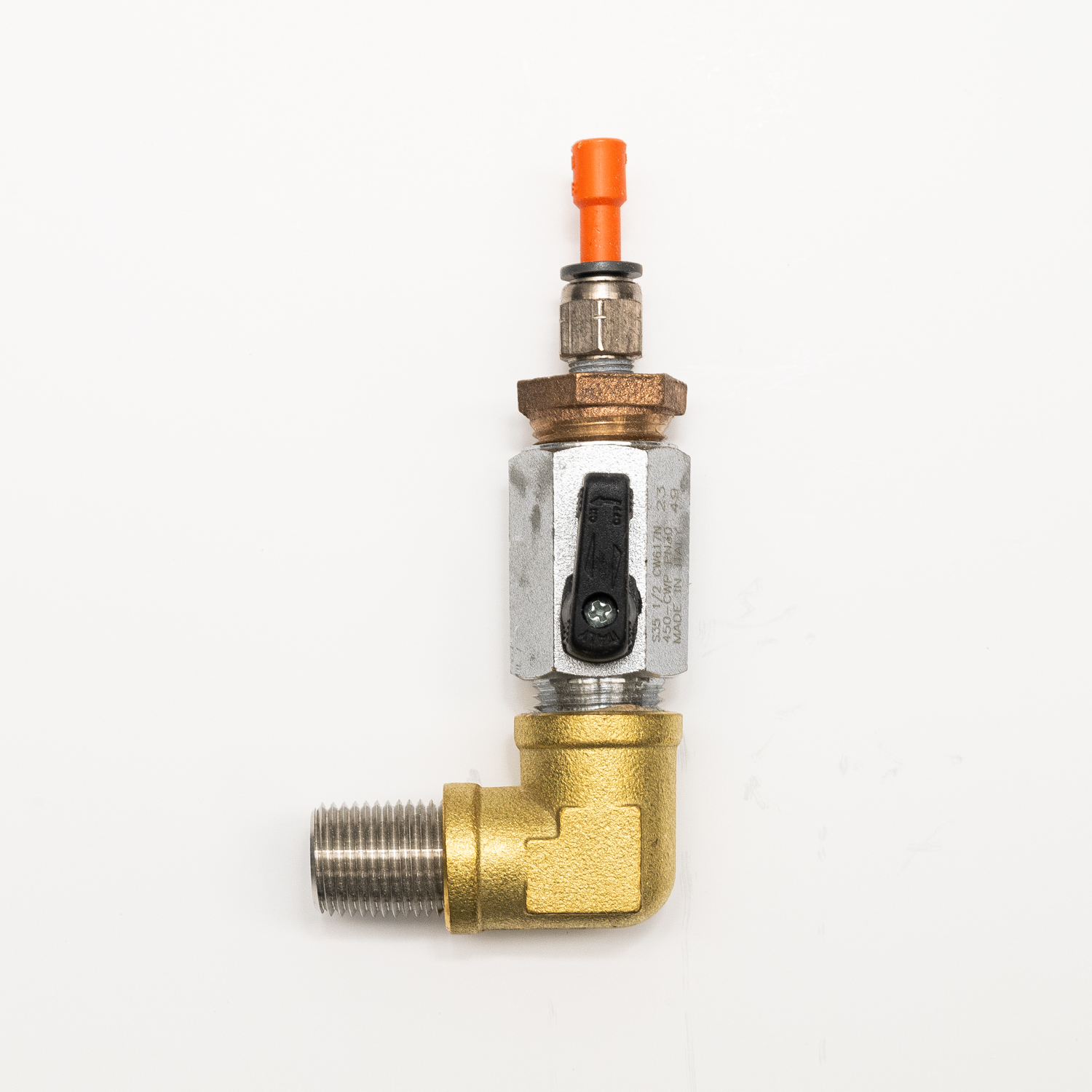 Vapor Pipe Shield VCI Indicator Test Port - 90°